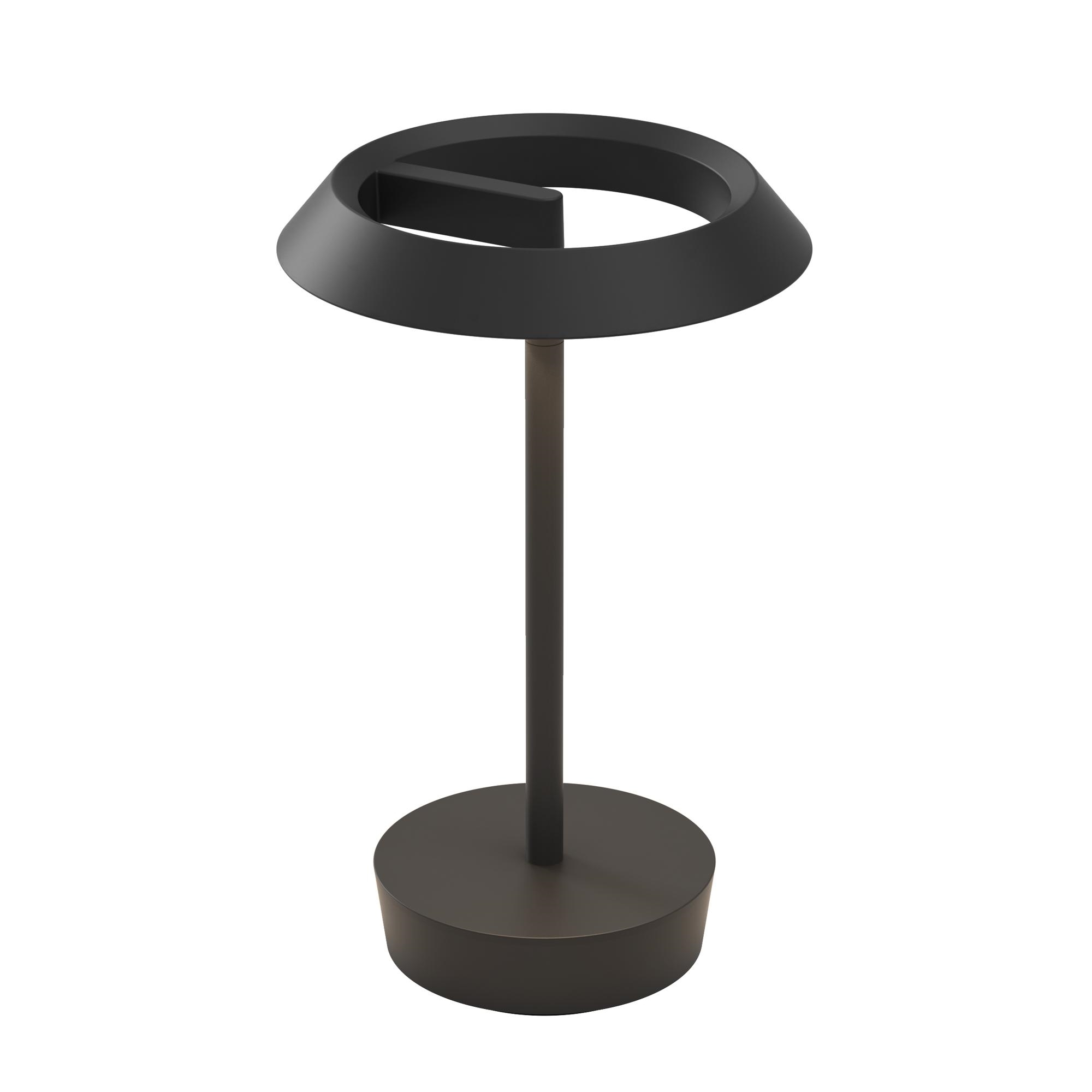 Astro Halo Portable Table Lamp Matt Black